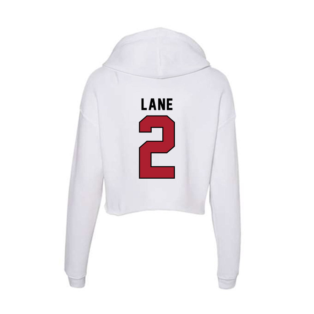 Nicholls State - NCAA Softball : Tullia Lane - Classic Shersey Women's Crop Fleece Hoodie-1