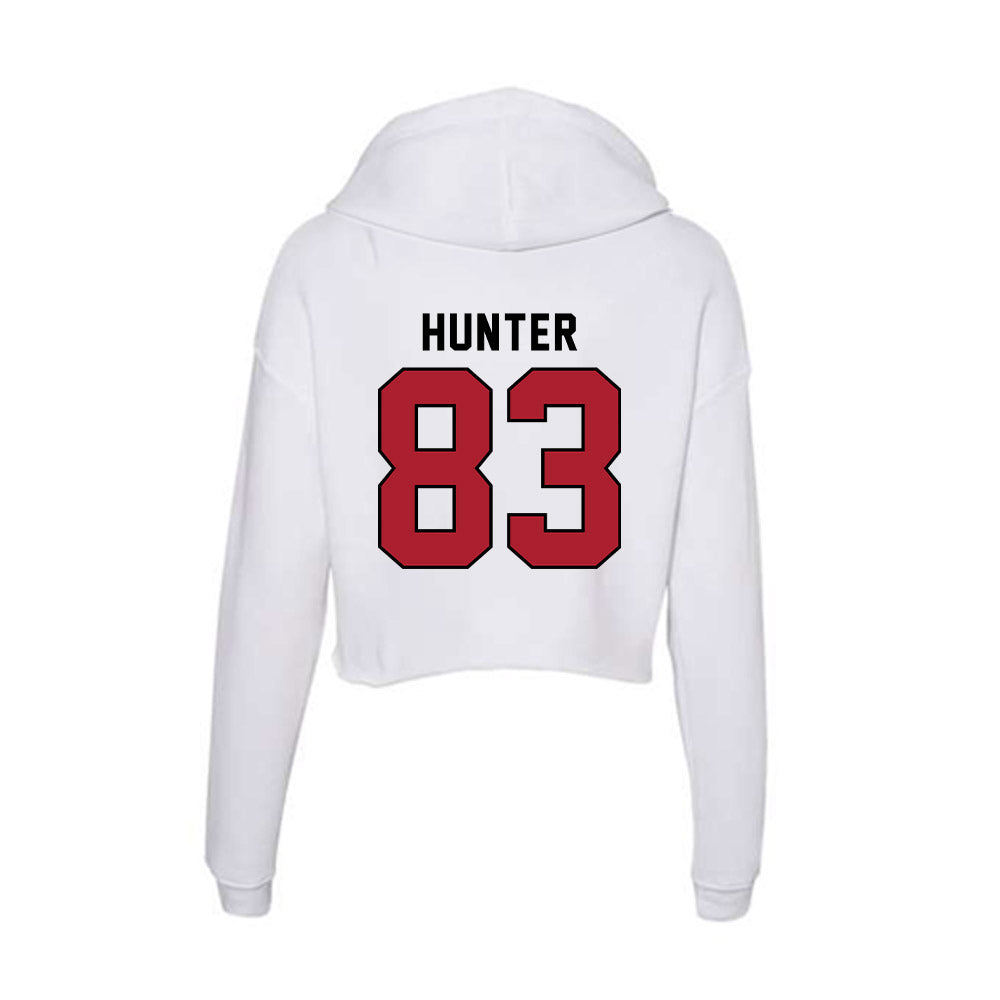 Nicholls State - NCAA Football : Everett Hunter - Classic Shersey Women's Crop Fleece Hoodie-1