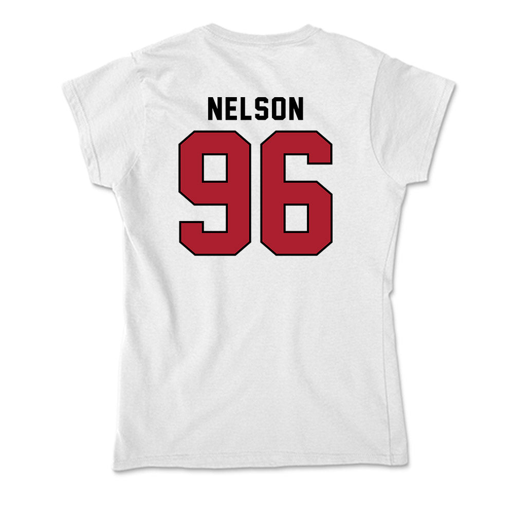 Nicholls State - NCAA Football : Gavin Nelson - Classic Shersey Soft Style Women’s T-Shirt-1
