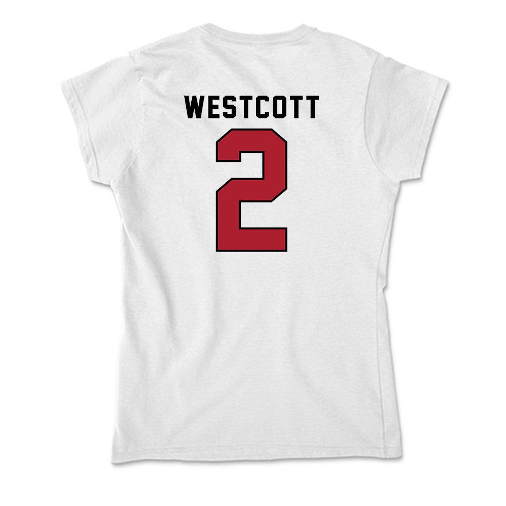 Nicholls State - NCAA Baseball : Christian Westcott - Classic Shersey Soft Style Women’s T-Shirt-1