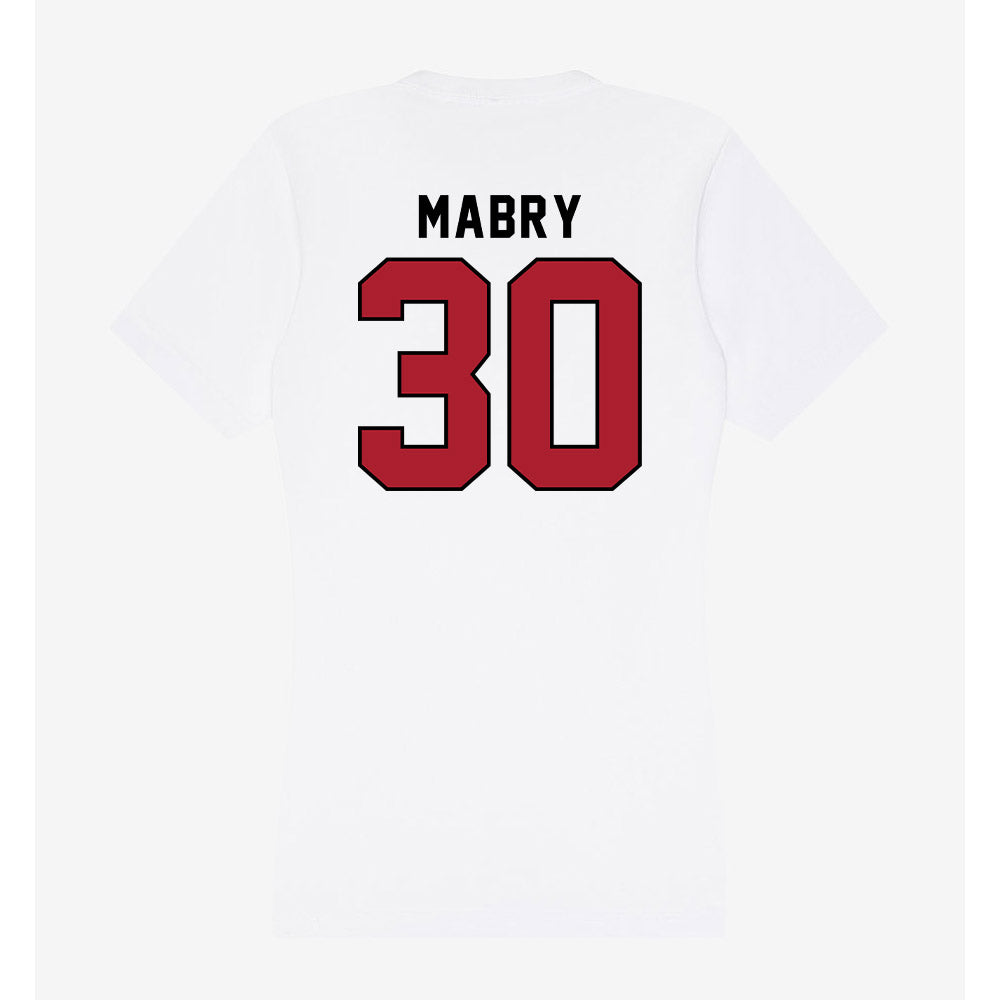 Nicholls State - NCAA Baseball : Will Mabry - Classic Shersey Women's V-Neck T-Shirt-1
