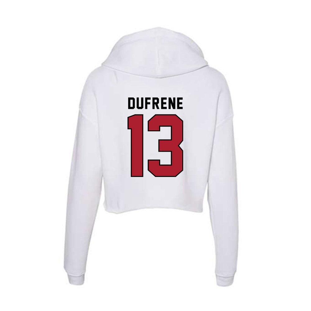 Nicholls State - NCAA Football : Jackson Dufrene - Classic Shersey Women's Crop Fleece Hoodie-1