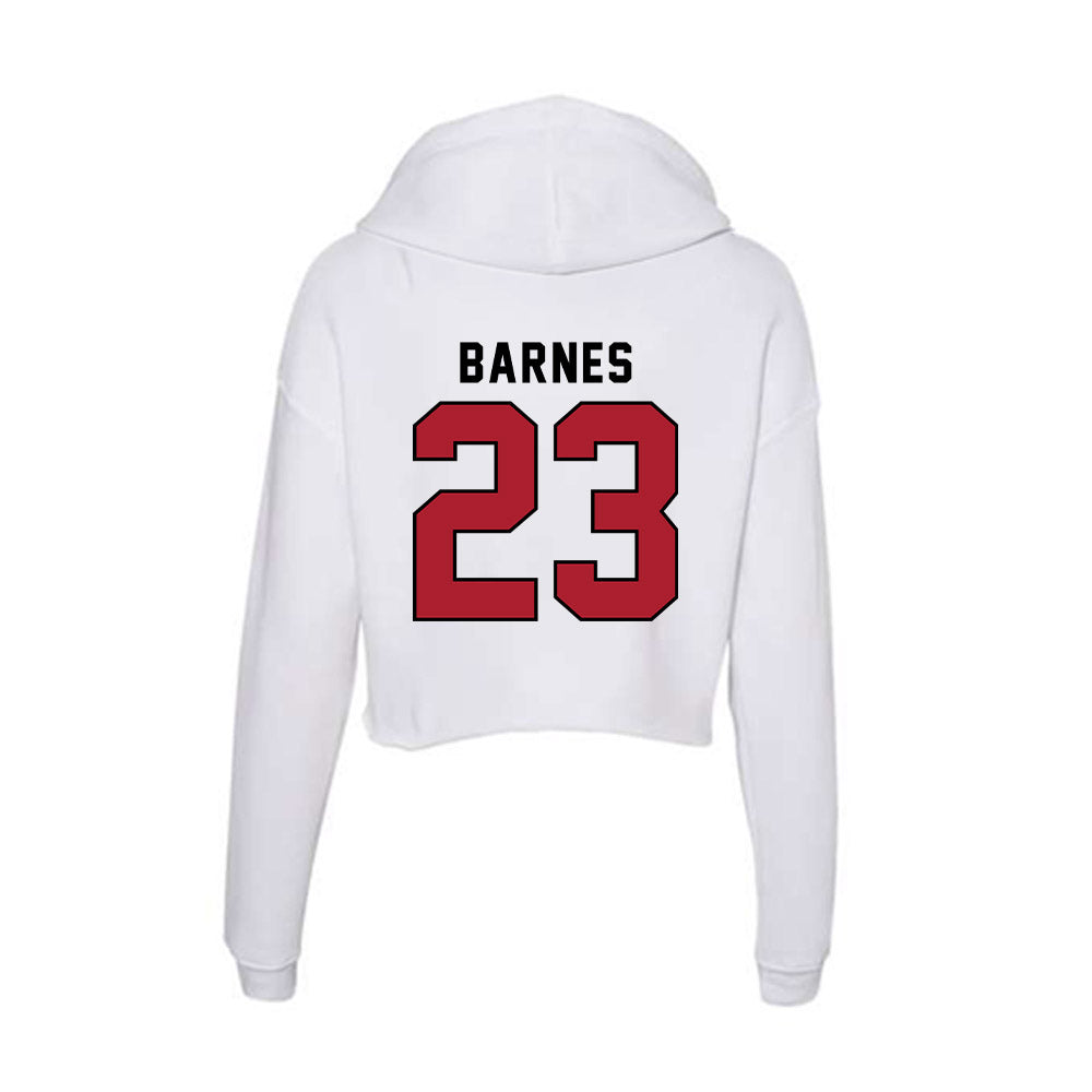 Nicholls State - NCAA Football : Jason Barnes - Classic Shersey Women's Crop Fleece Hoodie-1