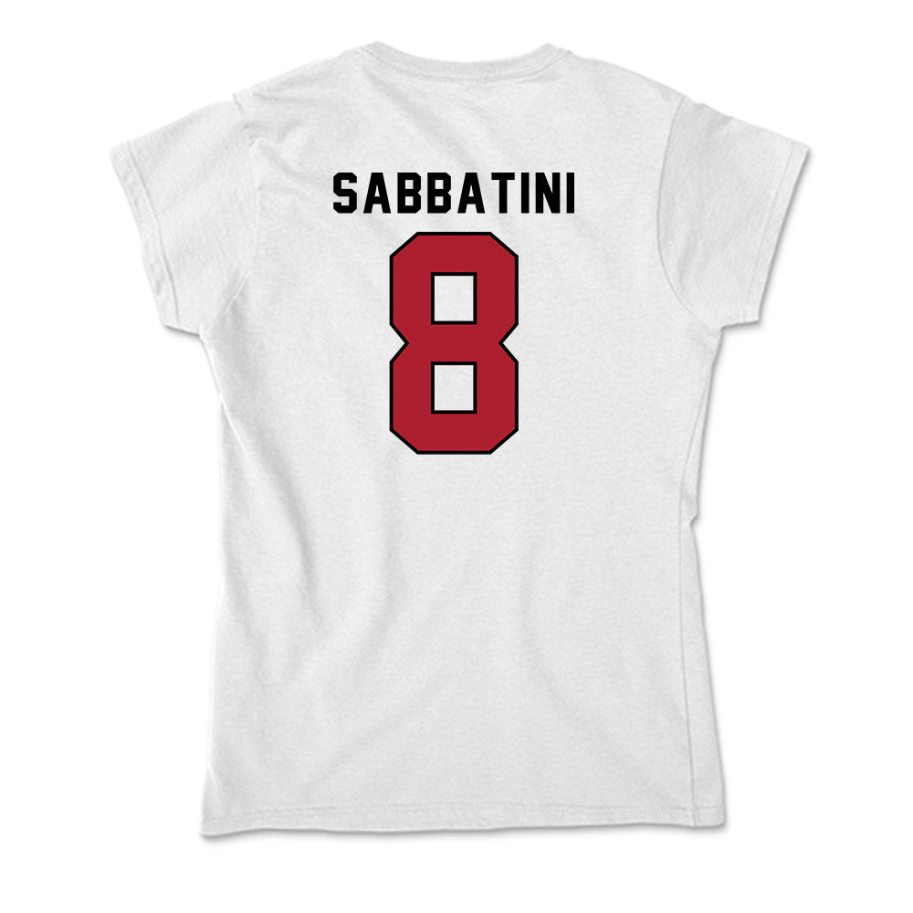 Nicholls State - NCAA Football : Elijah Sabbatini - Classic Shersey Soft Style Women’s T-Shirt-1