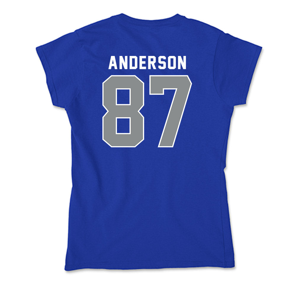 Memphis - NCAA Football : Bryce Anderson - Soft Style Women’s T-Shirt-1