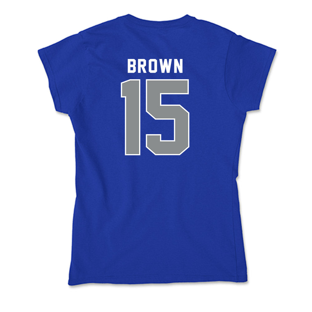 Memphis - NCAA Softball : Faith Brown - Soft Style Women’s T-Shirt-1