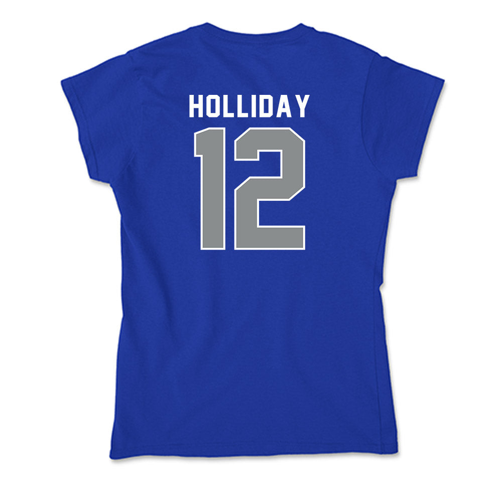 Memphis - NCAA Men's Soccer : Michael Holliday - Soft Style Women’s T-Shirt-1