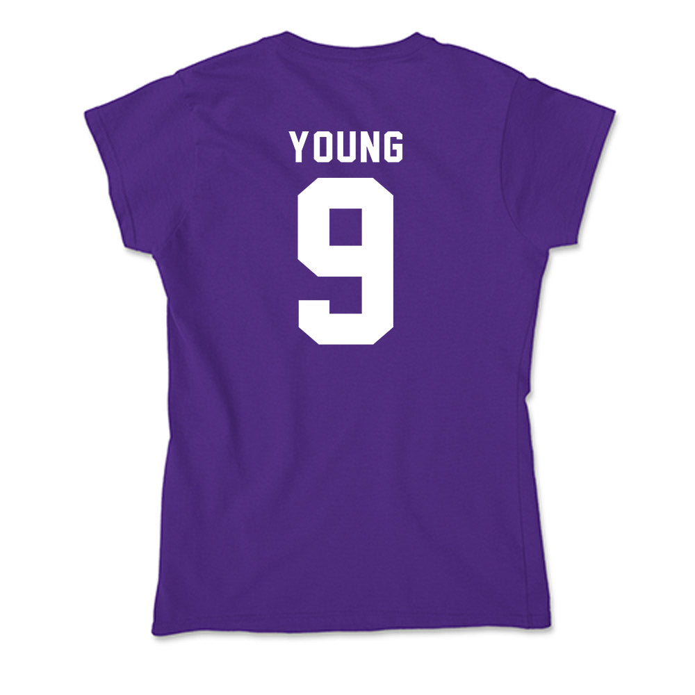 Tarleton State - NCAA Football : Tiar Young - Soft Style Women’s T-Shirt-1
