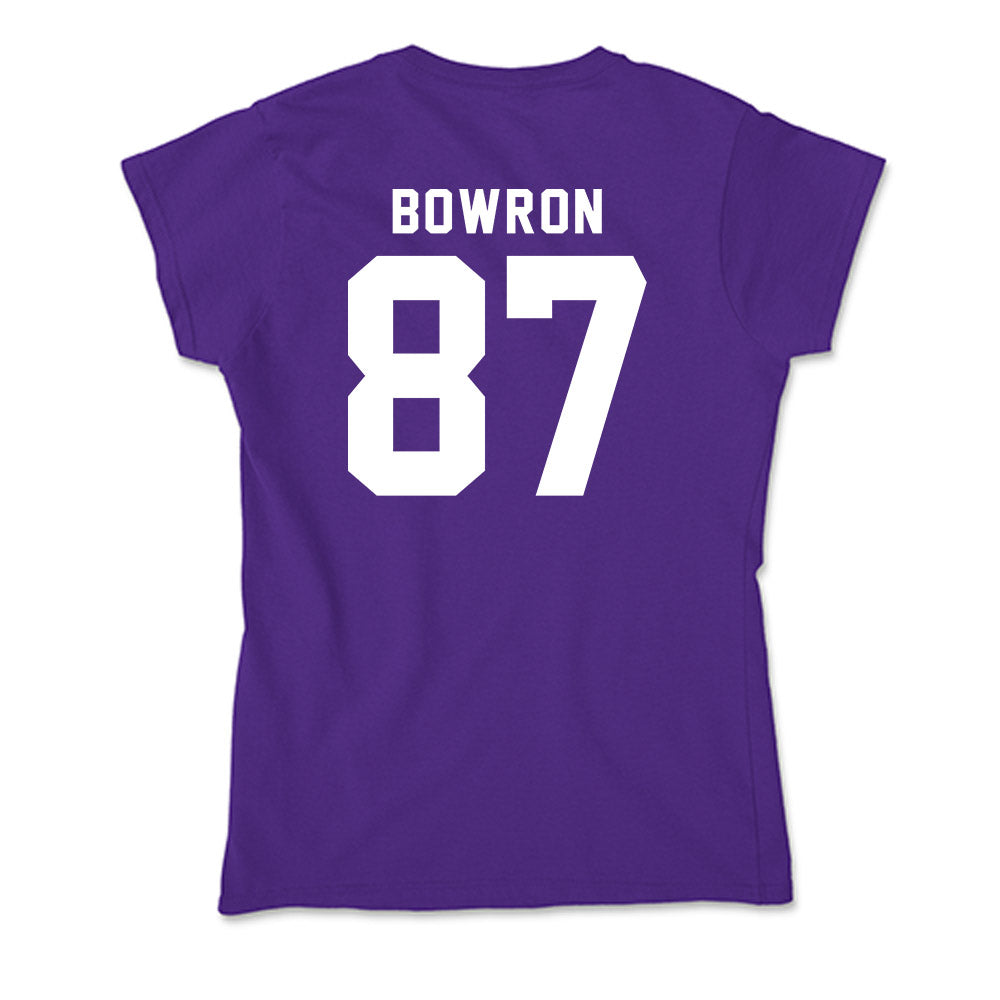 Tarleton State - NCAA Football : Wheeler Bowron - Soft Style Women’s T-Shirt-1