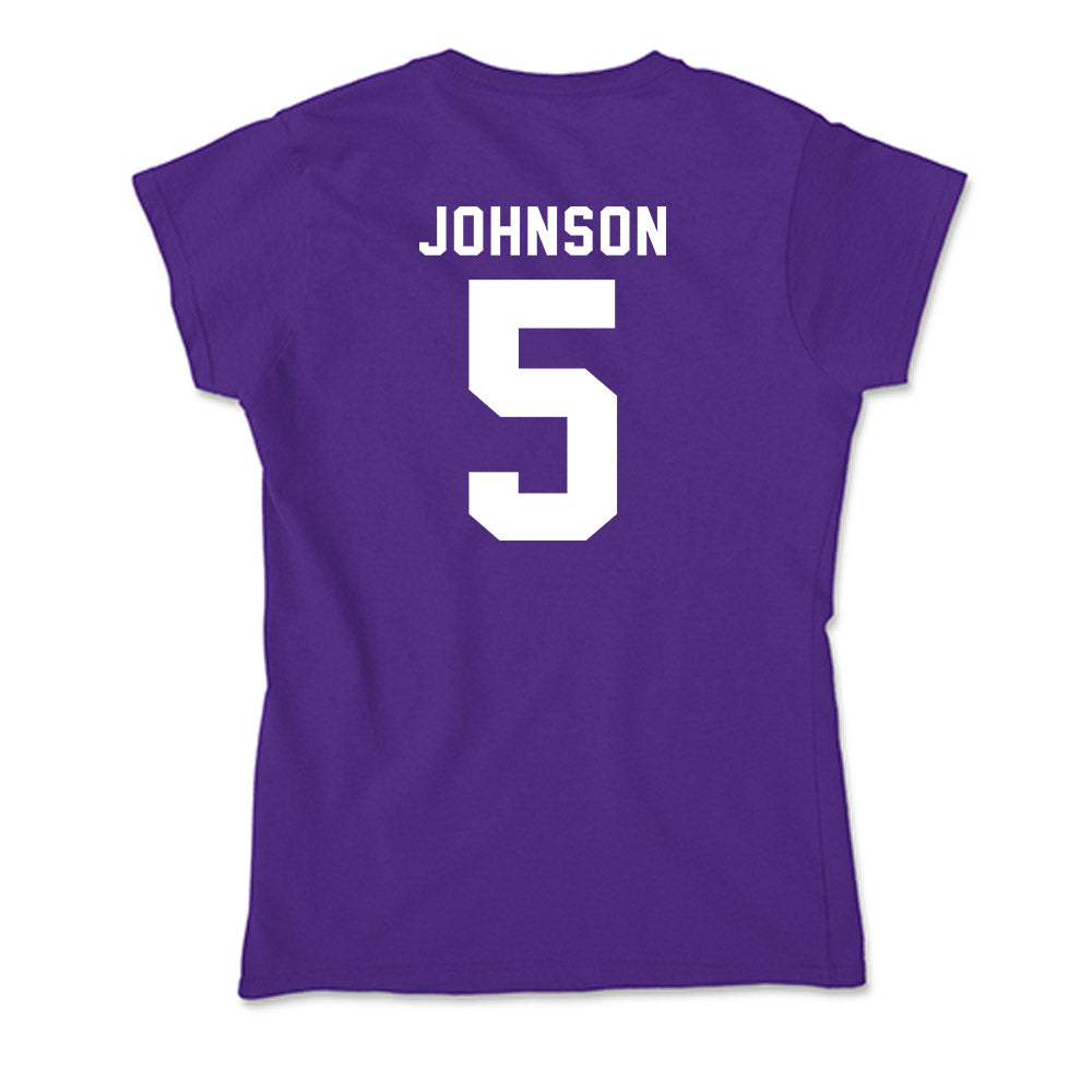 Tarleton State - NCAA Football : Keylan Johnson - Soft Style Women’s T-Shirt-1
