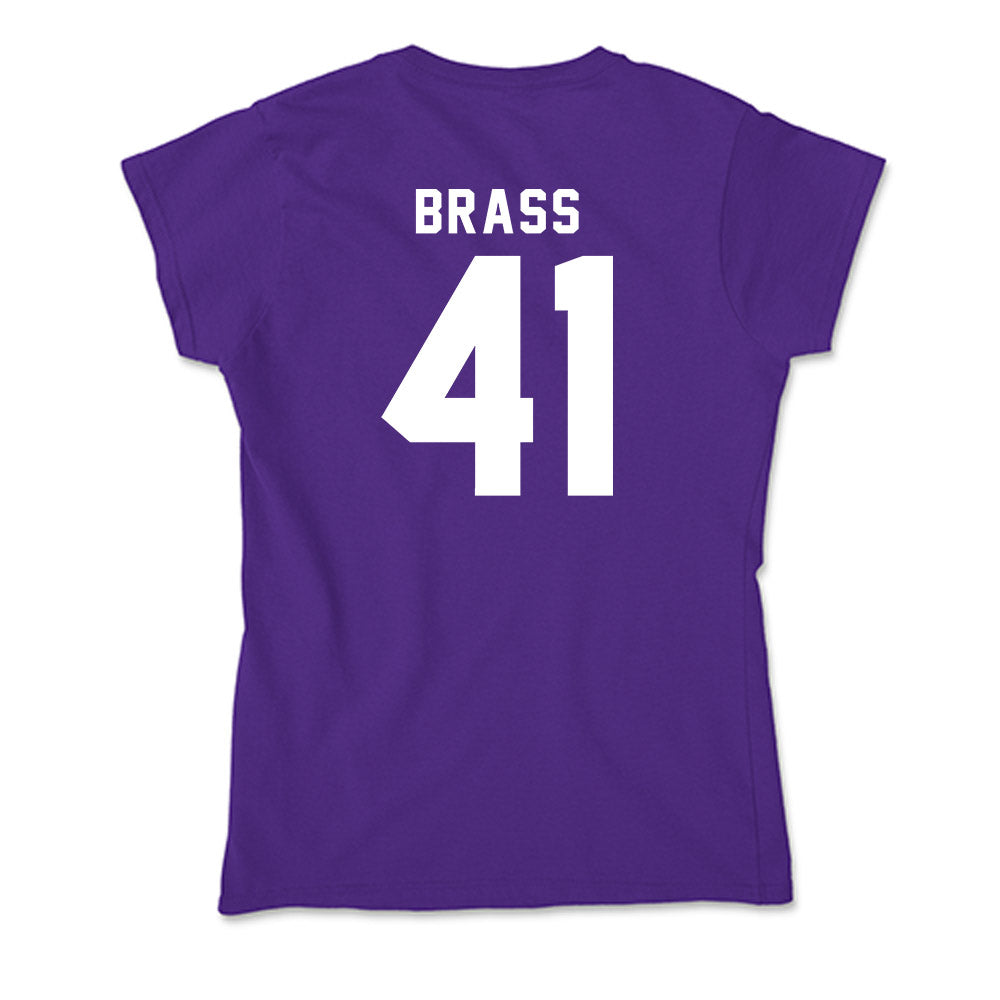 Tarleton State - NCAA Football : Reid Brass - Soft Style Women’s T-Shirt-1