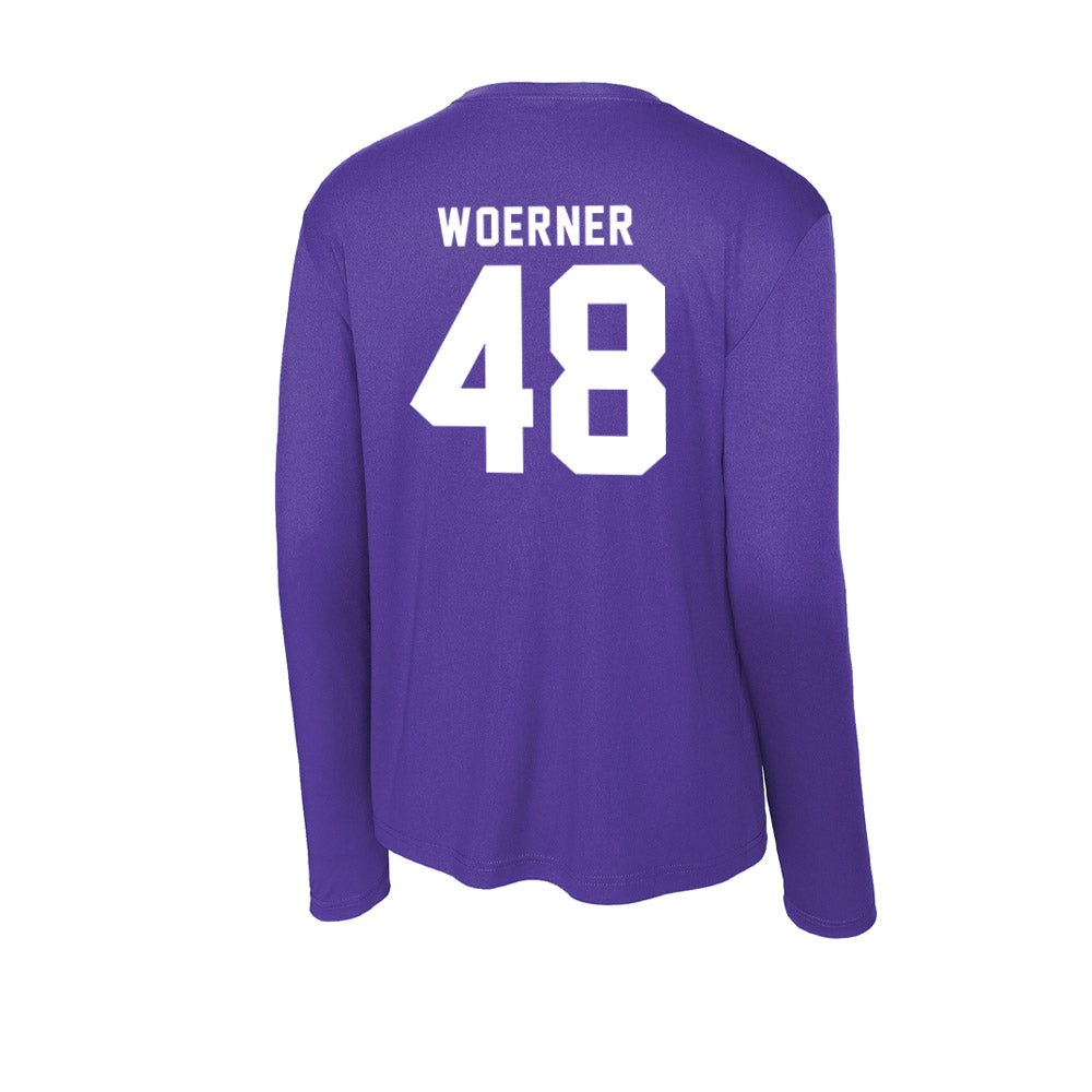 Tarleton State - NCAA Football : Reese Woerner - Activewear Long Sleeve T-Shirt-1