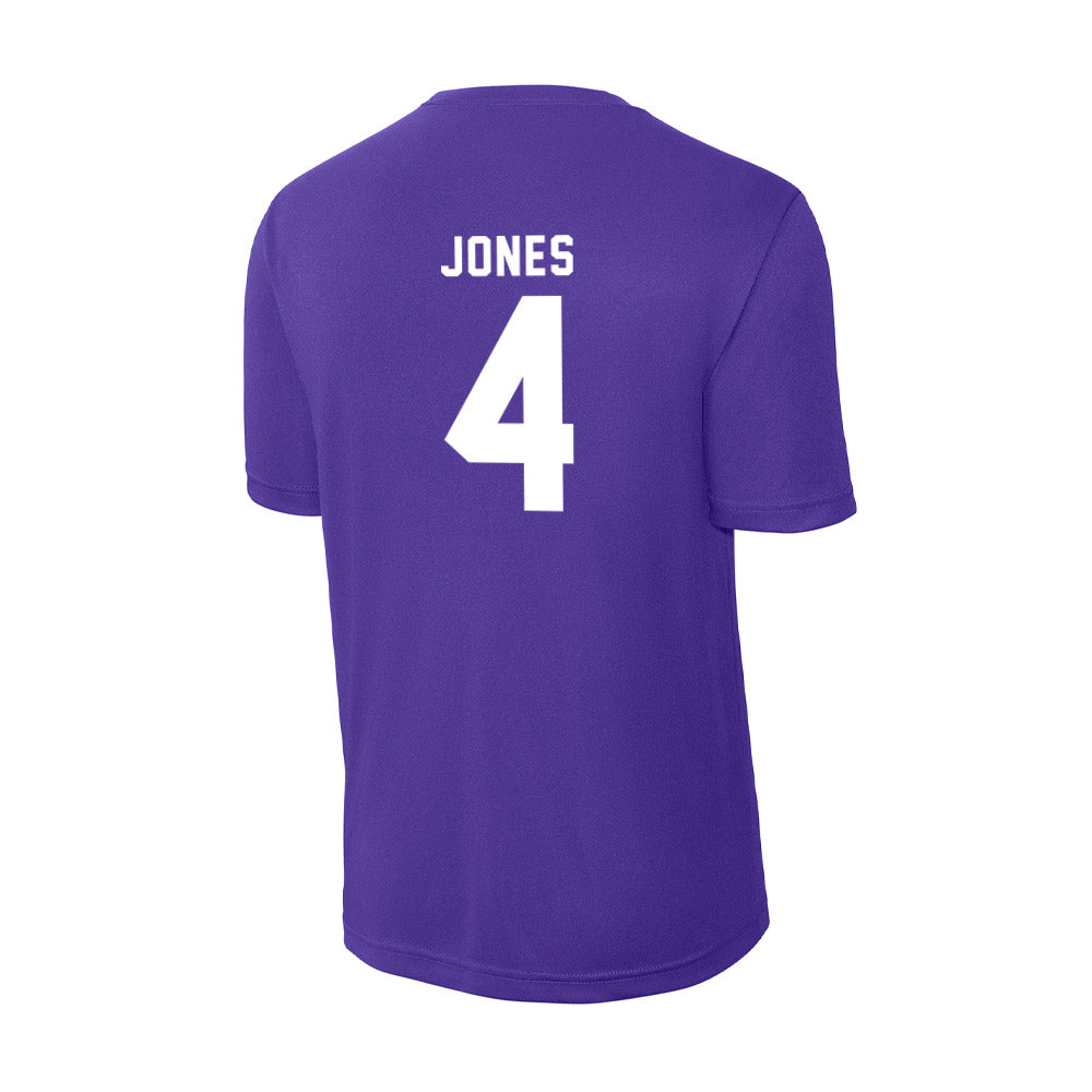 Tarleton State - NCAA Women's Basketball : Kyriana Jones - Activewear T-Shirt-1