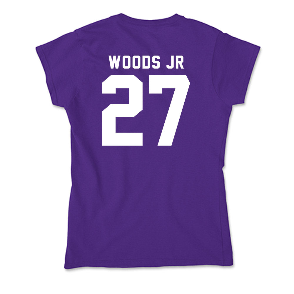 Tarleton State - NCAA Football : Stephen Woods Jr - Soft Style Women’s T-Shirt-1