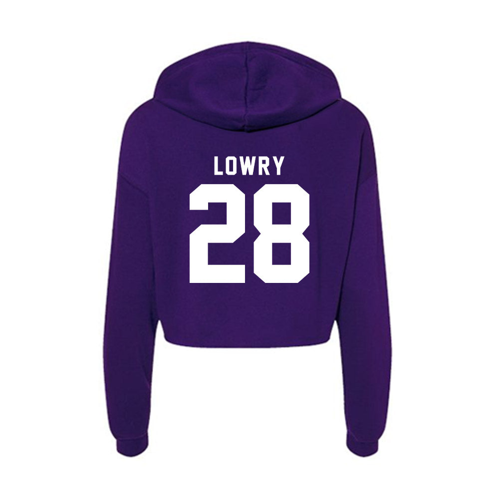 Tarleton State - NCAA Baseball : Cort Lowry - Women's Crop Fleece Hoodie-1