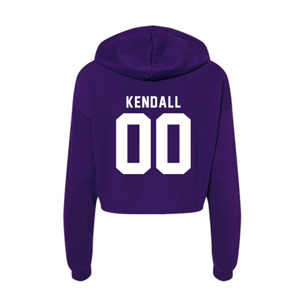 Tarleton State - NCAA Women's Soccer : Mikayla Kendall - Women's Crop Fleece Hoodie-1