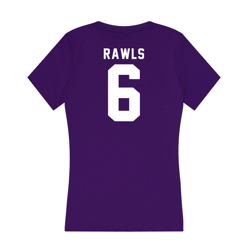 Tarleton State - NCAA Football : Ty Rawls - Women's V-Neck T-Shirt-1