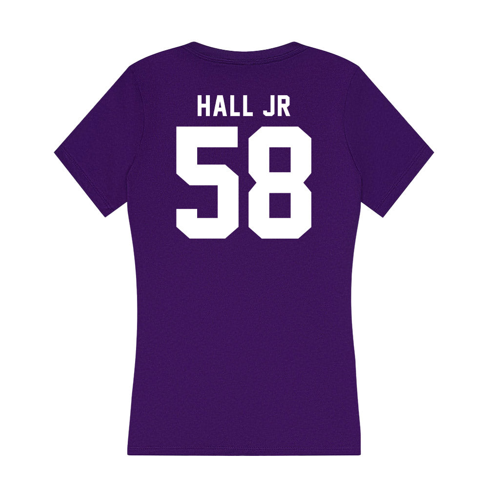 Tarleton State - NCAA Football : Artis Hall Jr - Women's V-Neck T-Shirt-1