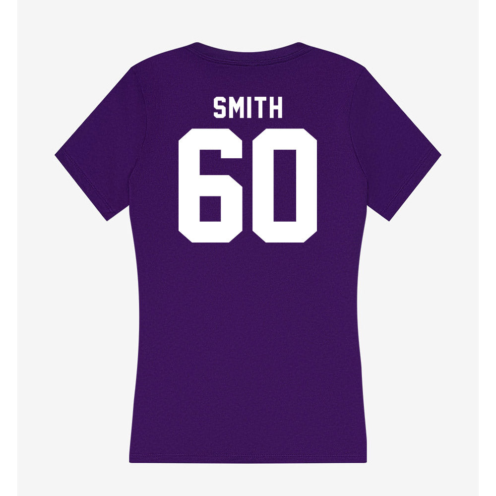 Tarleton State - NCAA Football : Hunter Smith - Women's V-Neck T-Shirt-1