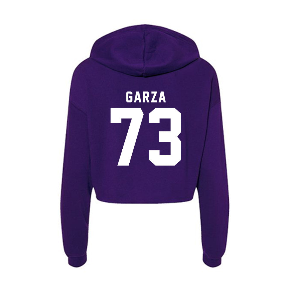 Tarleton State - NCAA Football : Rowdy Garza - Women's Crop Fleece Hoodie-1