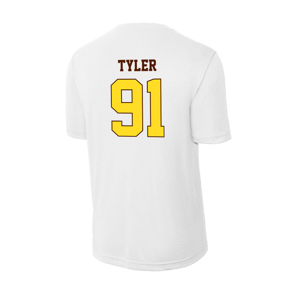 Western Michigan - NCAA Football : Marcel Tyler - Activewear T-Shirt-1