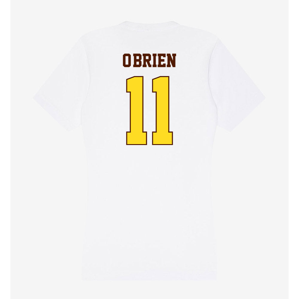 Western Michigan - NCAA Softball : Rylee O'Brien - Women's V-Neck T-Shirt-1
