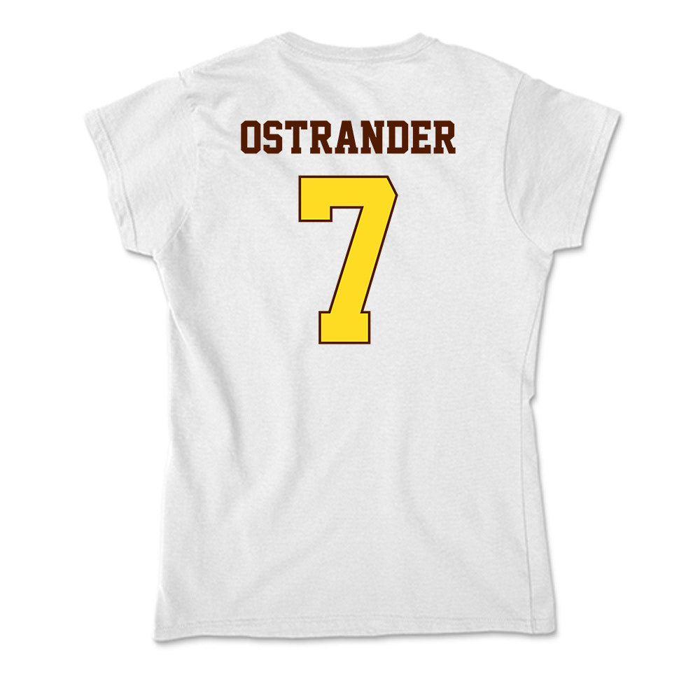 Western Michigan - NCAA Baseball : Connor Ostrander - Soft Style Women’s T-Shirt-1