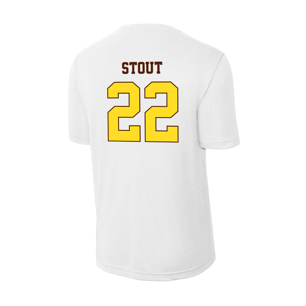 Western Michigan - NCAA Men's Soccer : Jonathan Stout - Activewear T-Shirt-1