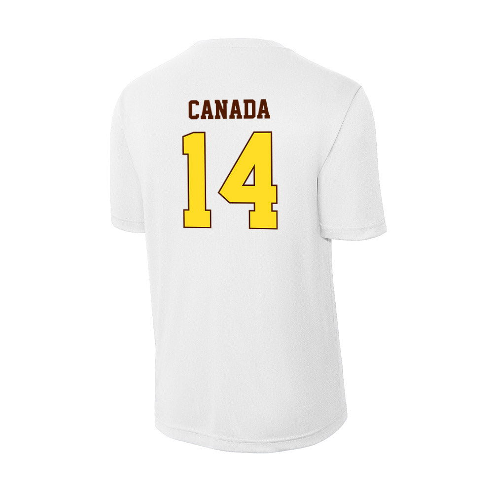 Western Michigan - NCAA Women's Soccer : Madi Canada - Activewear T-Shirt-1