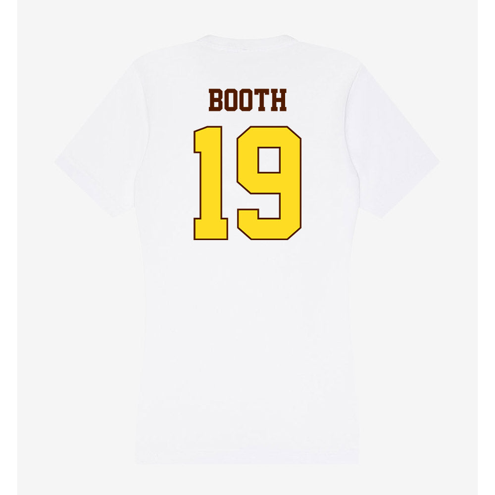 Western Michigan - NCAA Softball : Micaela Booth - Women's V-Neck T-Shirt-1