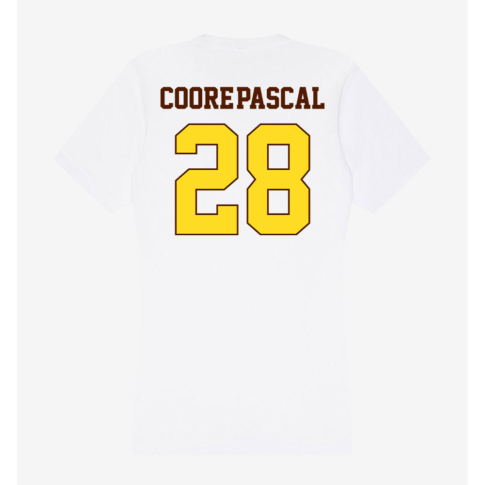 Western Michigan - NCAA Women's Soccer : Mikayla Coore-Pascal - Women's V-Neck T-Shirt-1