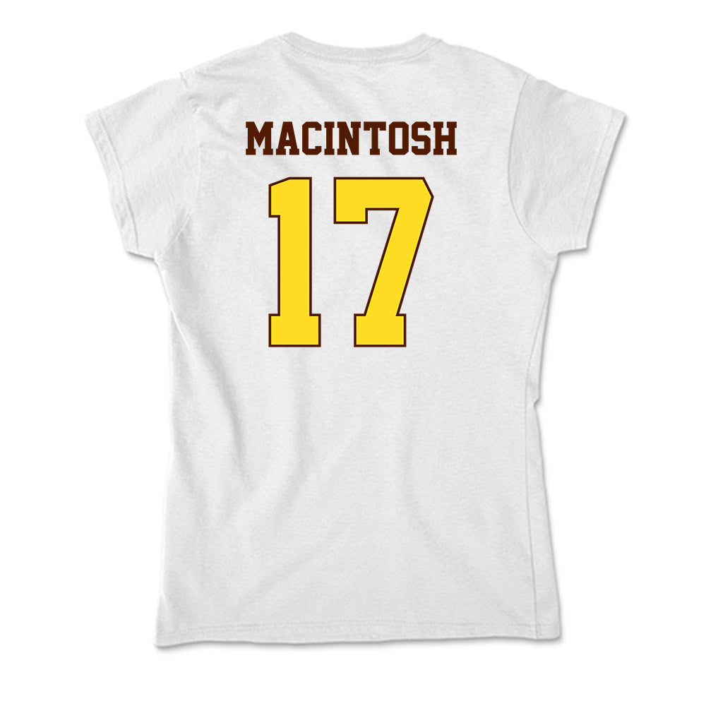 Western Michigan - NCAA Women's Volleyball : Lizzie MacIntosh - Soft Style Women’s T-Shirt-1