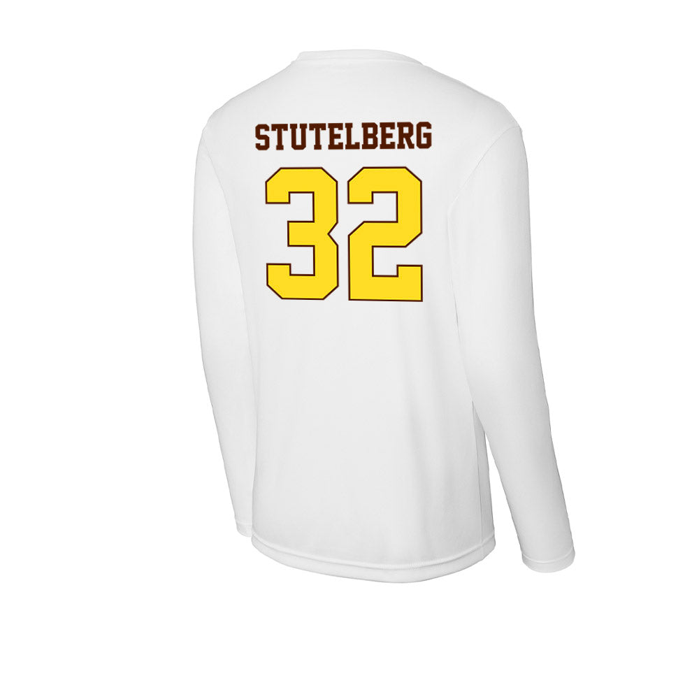 Western Michigan - NCAA Women's Basketball : Maggie Stutelberg - Activewear Long Sleeve T-Shirt-1