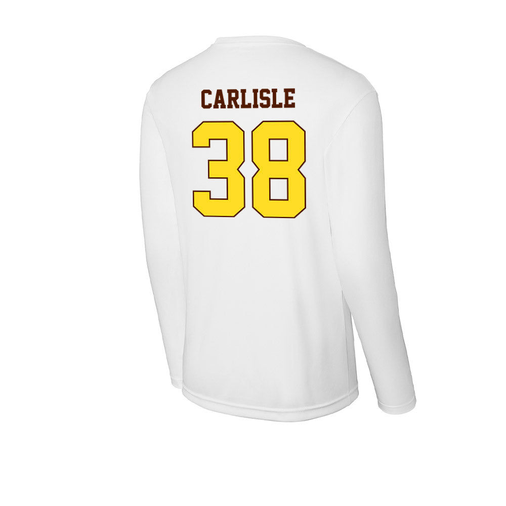 Western Michigan - NCAA Baseball : Sam Carlisle - Activewear Long Sleeve T-Shirt-1