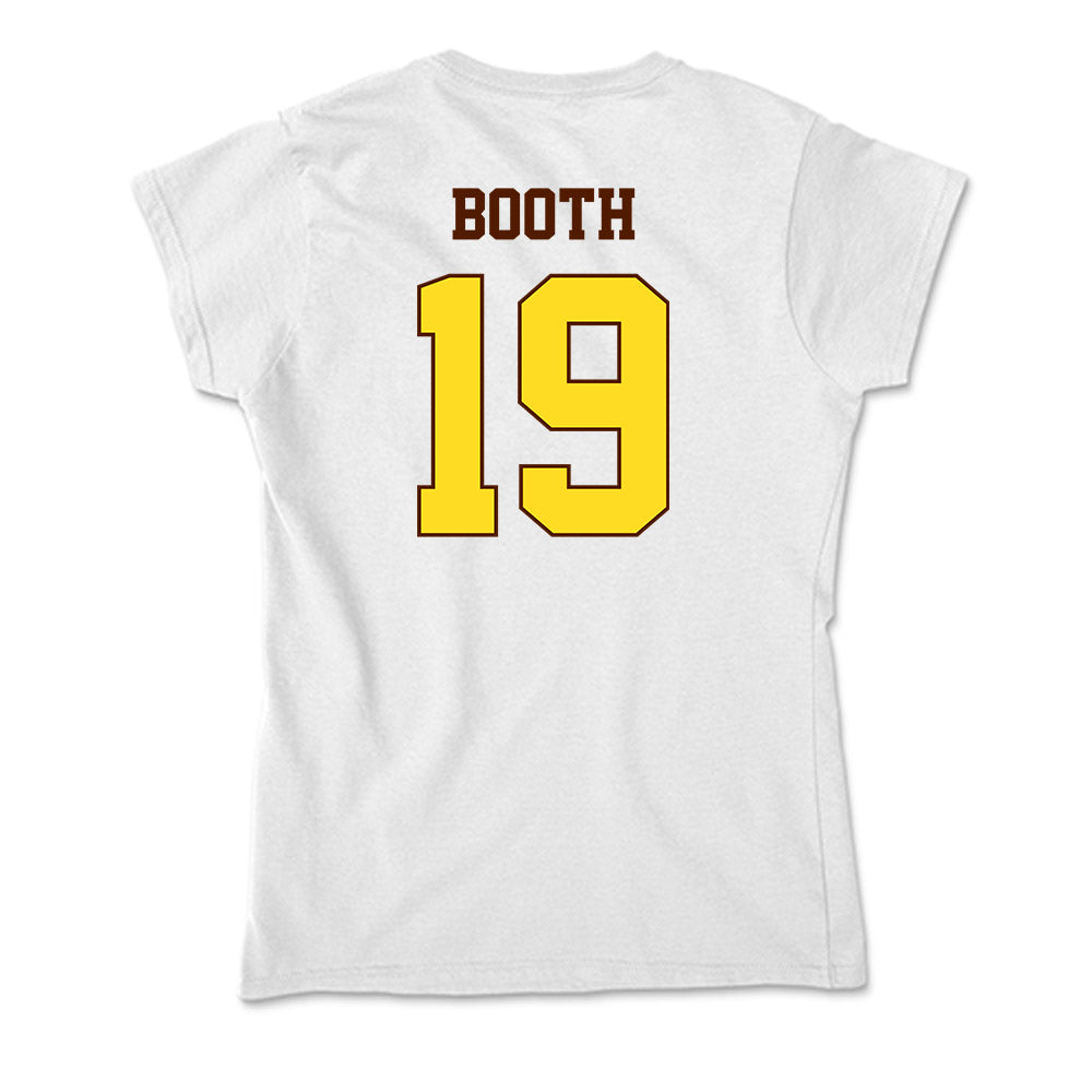 Western Michigan - NCAA Softball : Micaela Booth - Soft Style Women’s T-Shirt-1