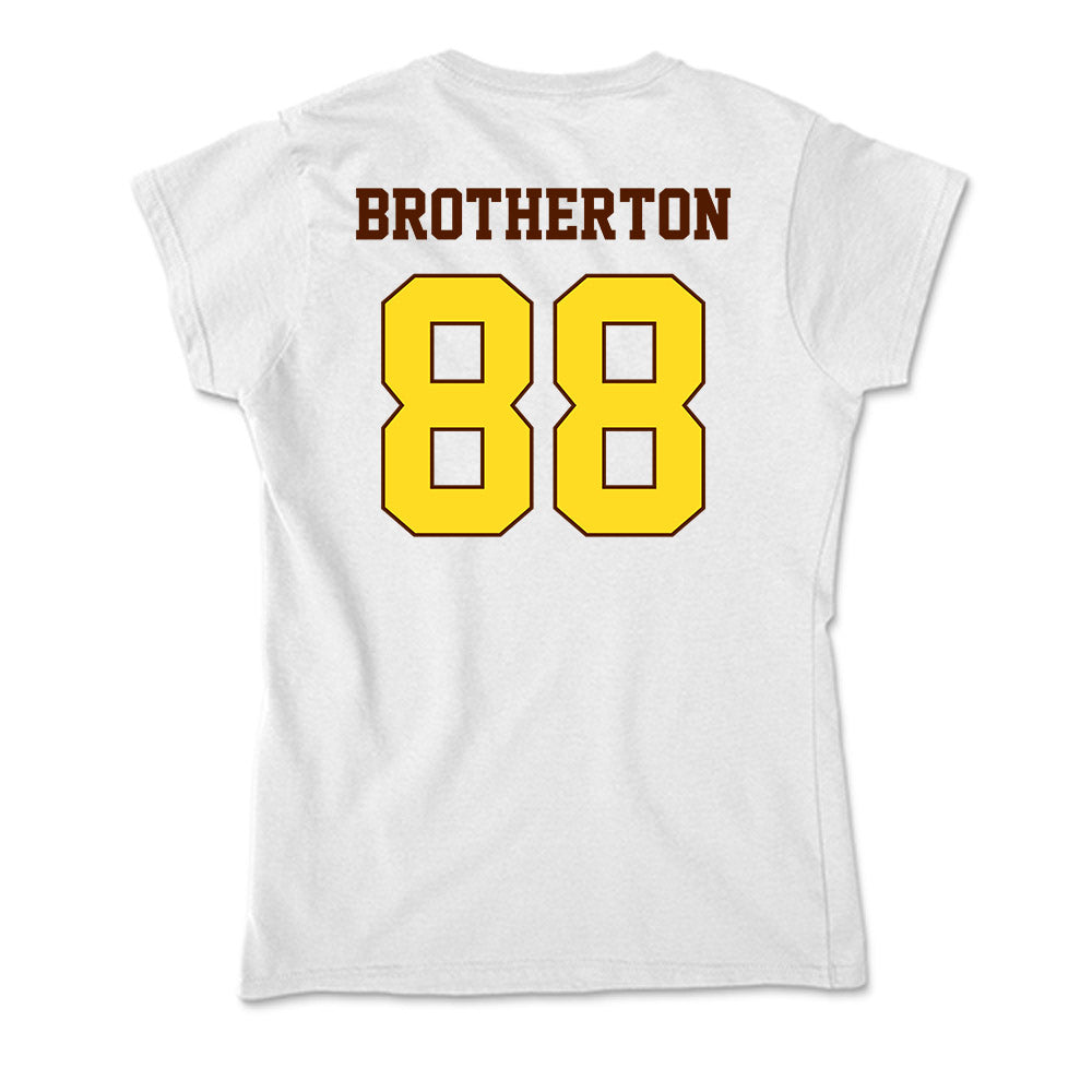 Western Michigan - NCAA Football : Ryan Brotherton - Soft Style Women’s T-Shirt-1