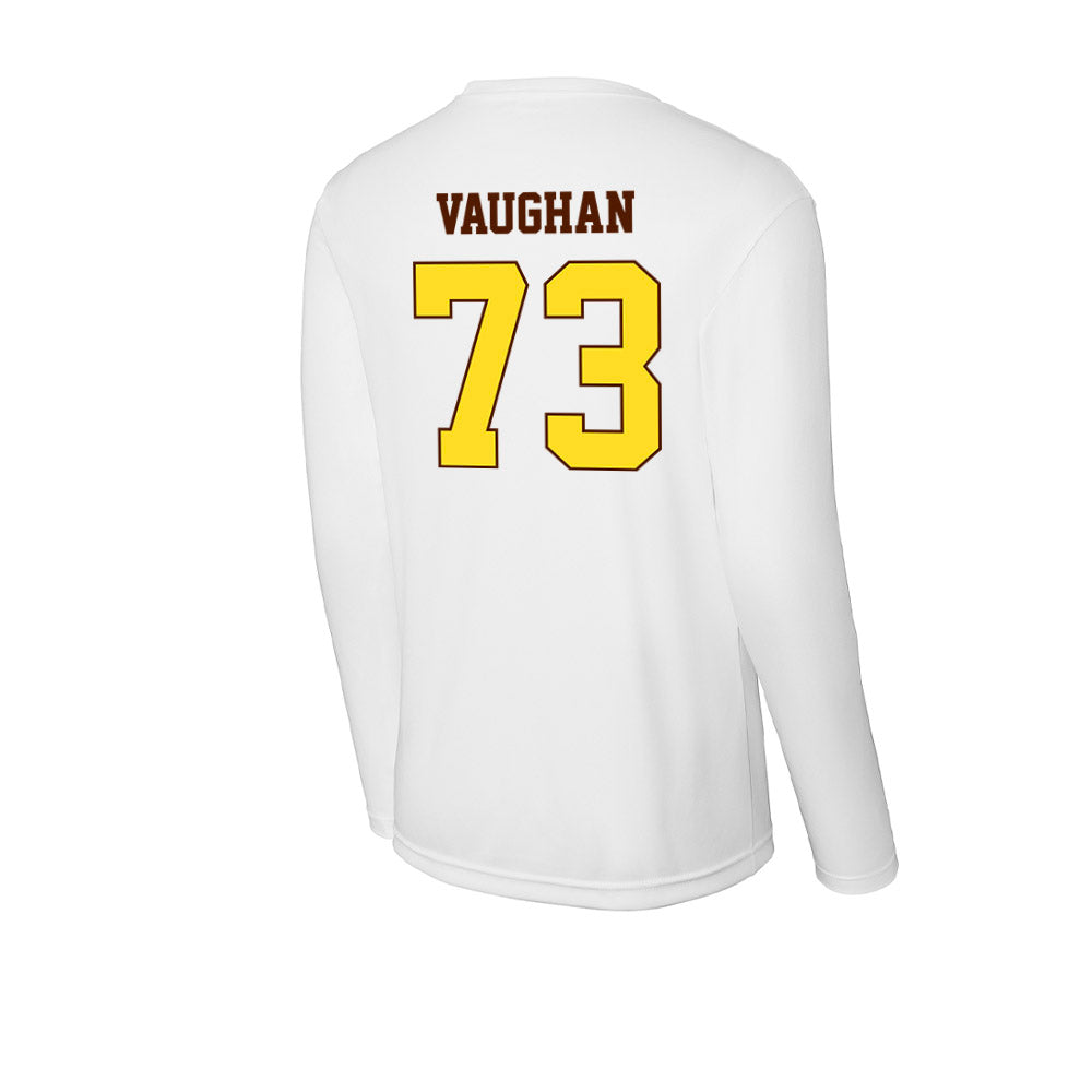 Western Michigan - NCAA Football : Zachary Vaughan - Activewear Long Sleeve T-Shirt-1