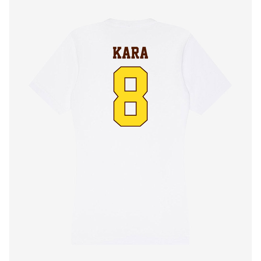 Western Michigan - NCAA Softball : Hailee Kara - Women's V-Neck T-Shirt-1