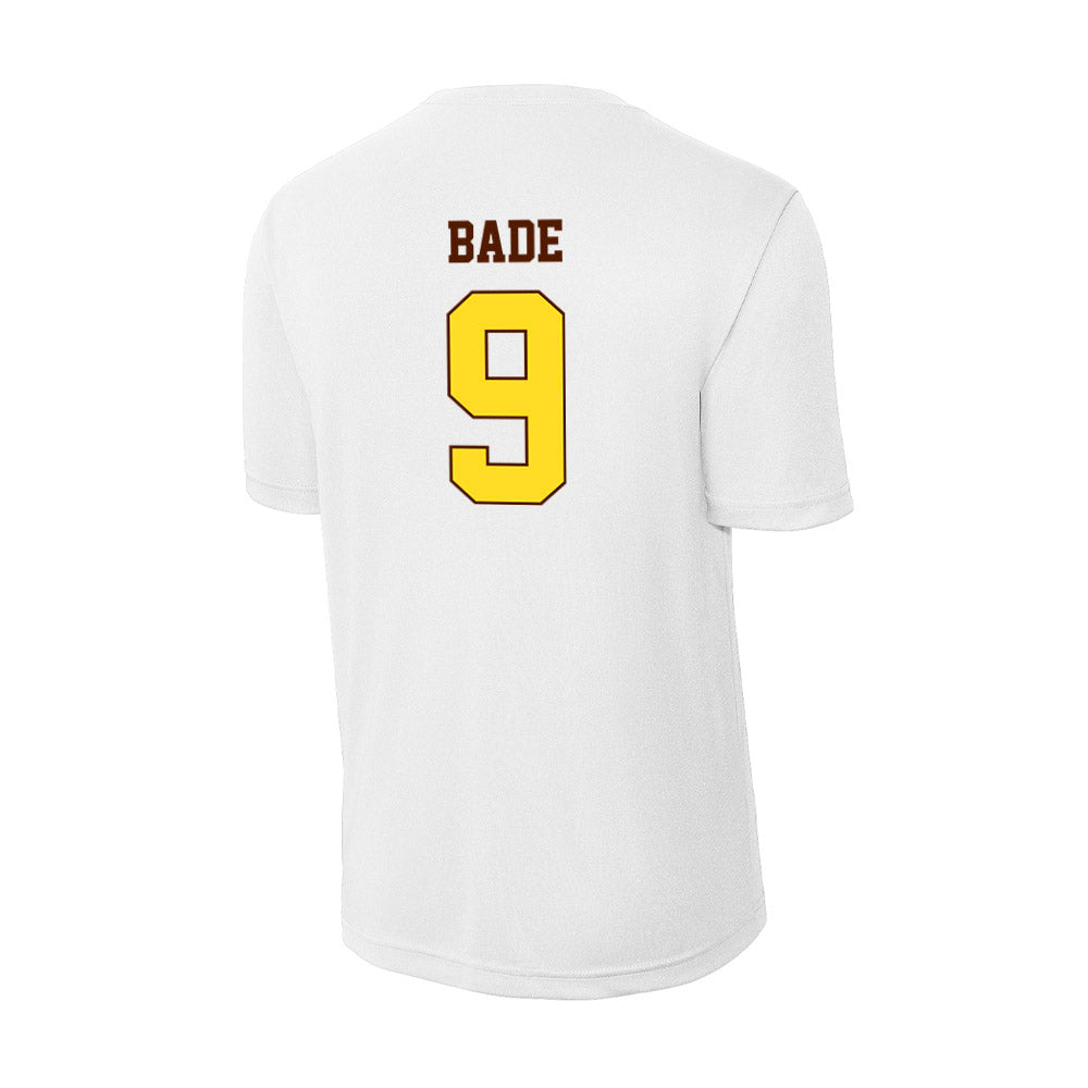 Western Michigan - NCAA Men's Ice Hockey : Zach Bade - Activewear T-Shirt-1