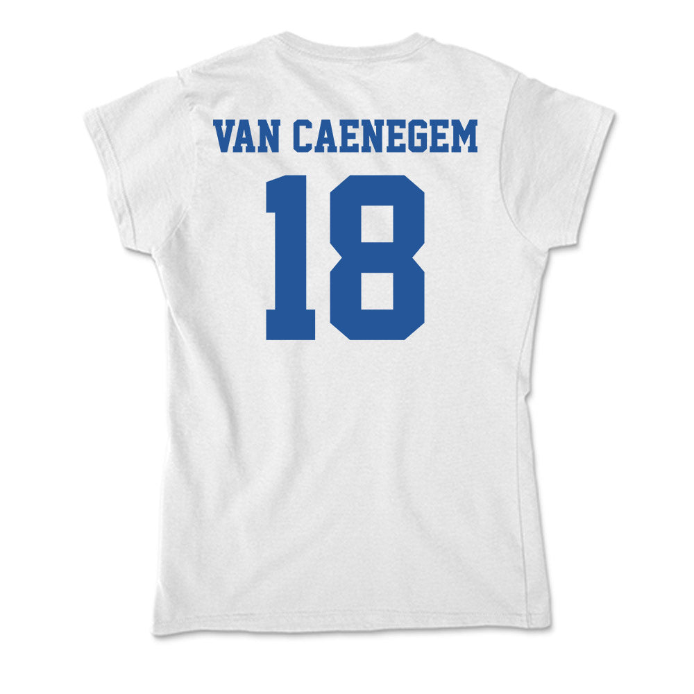 Hampton - NCAA Women's Soccer : Ellen Van Caenegem - Soft Style Women’s T-Shirt-1
