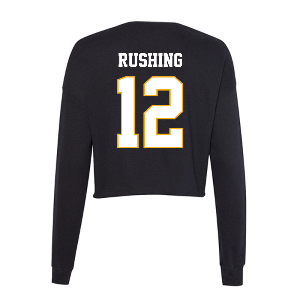 Winthrop - NCAA Softball : Leaha Rushing - Classic Shersey Women's Cropped Crew Fleece-1