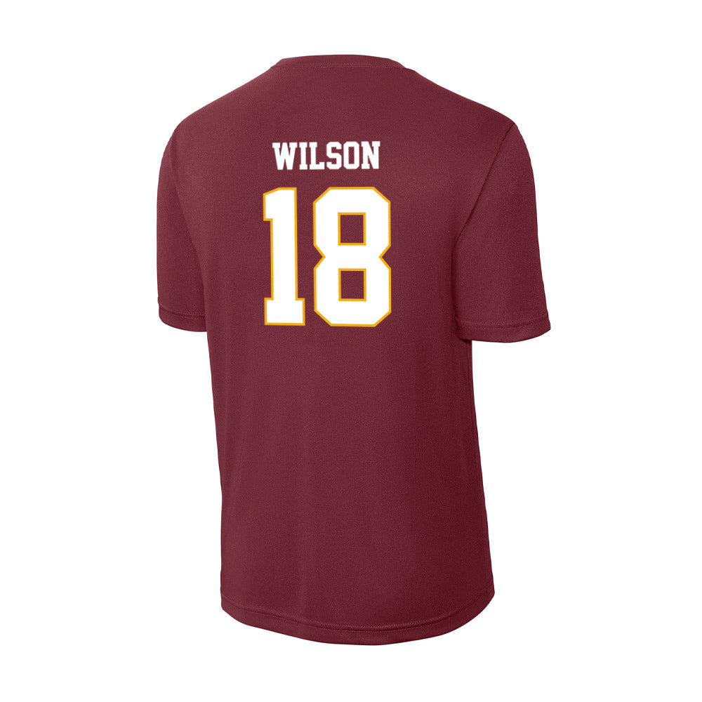 Winthrop - NCAA Men's Soccer : Thomas Wilson - Classic Shersey Activewear T-Shirt-1