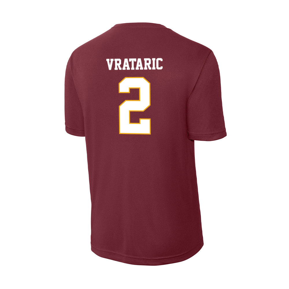 Winthrop - NCAA Men's Soccer : Dragen Vrataric - Classic Shersey Activewear T-Shirt-1