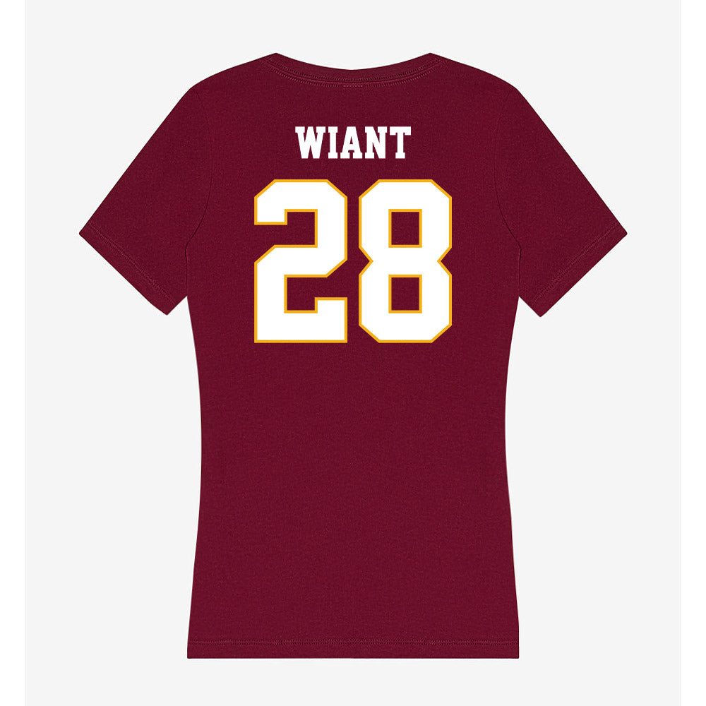 Winthrop - NCAA Softball : Maddie Wiant - Classic Shersey Women's V-Neck T-Shirt-1
