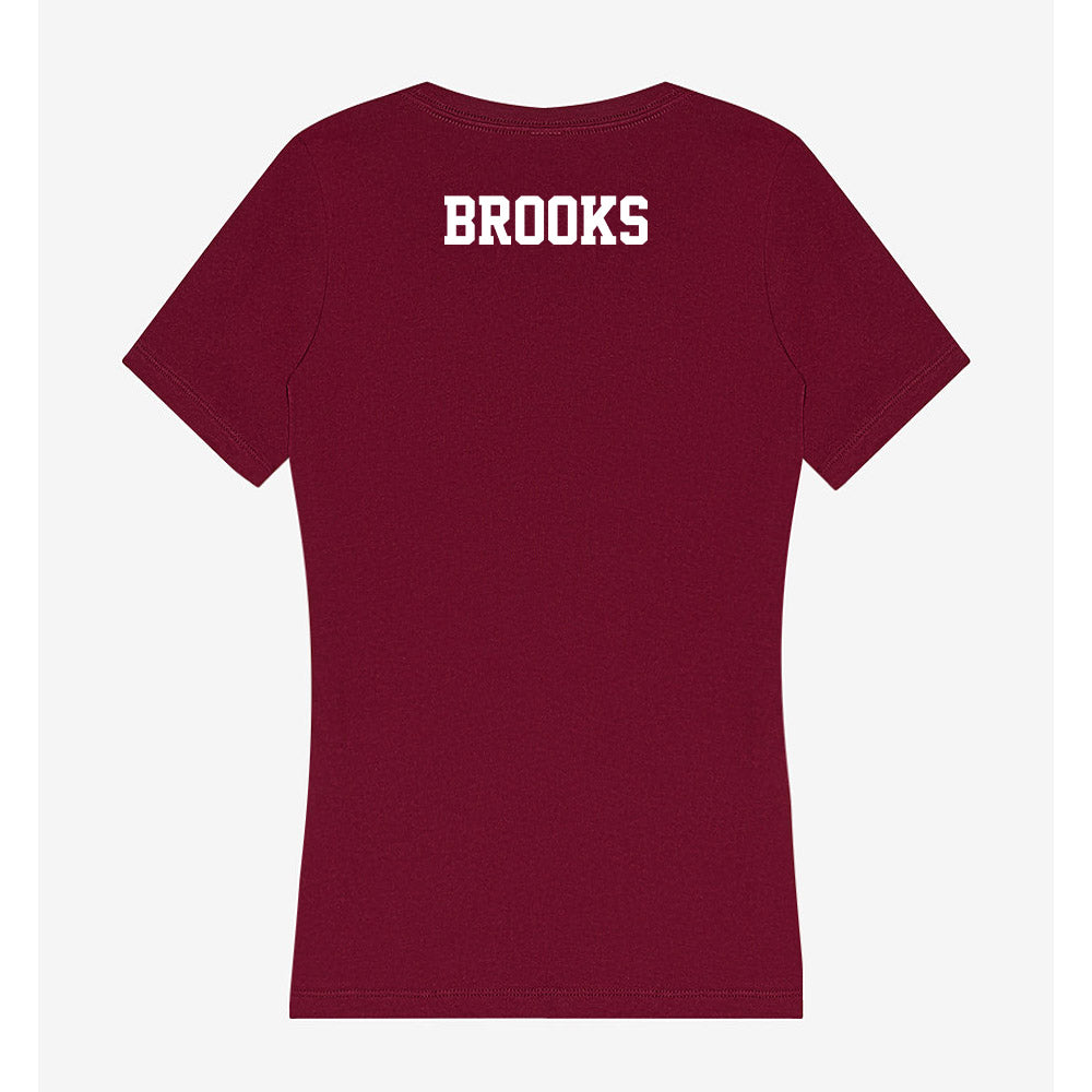 Winthrop - NCAA Men's Track & Field : DeAngelo Brooks - Classic Shersey Women's V-Neck T-Shirt-1