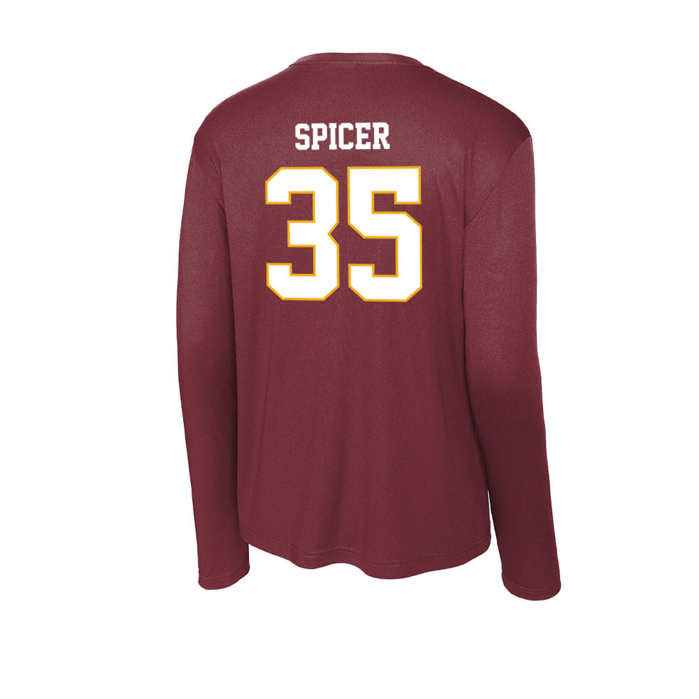 Winthrop - NCAA Women's Lacrosse : Janie Spicer - Classic Shersey Activewear Long Sleeve T-Shirt-1