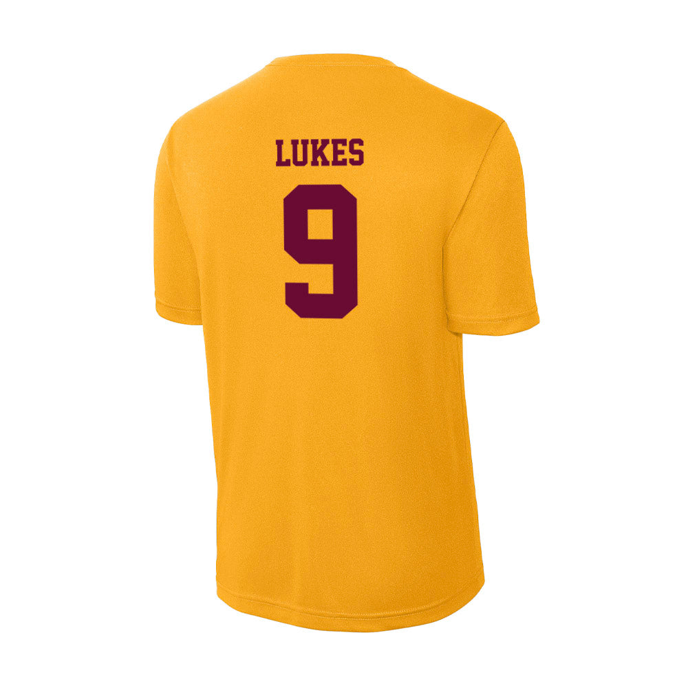 Central Michigan - NCAA Football : Marion Lukes - Activewear T-Shirt-1