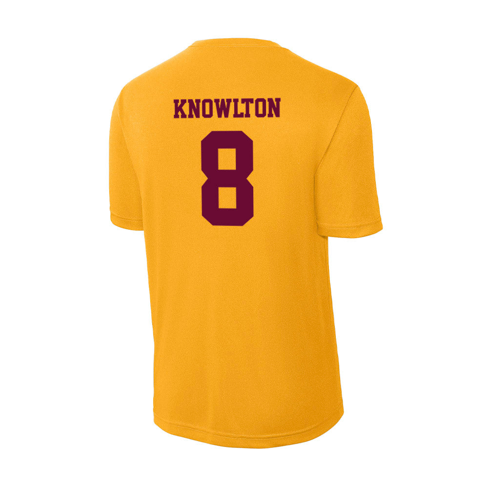 Central Michigan - NCAA Baseball : Zach Knowlton - Activewear T-Shirt-1