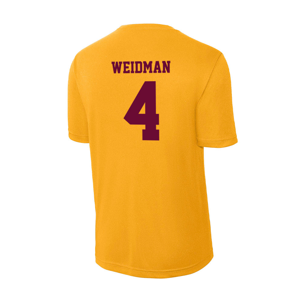 Central Michigan - NCAA Women's Volleyball : Rainey Weidman - Activewear T-Shirt-1