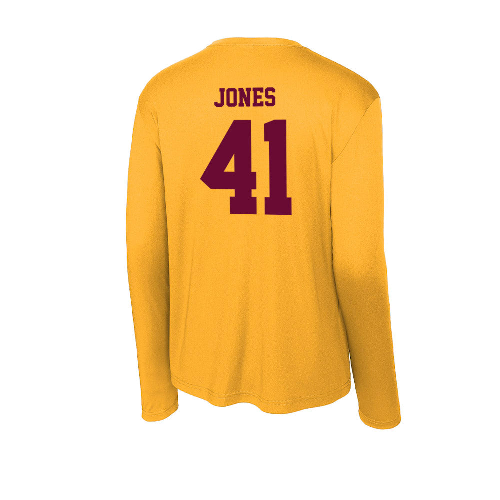 Central Michigan - NCAA Football : Keyton Jones - Activewear Long Sleeve T-Shirt-1